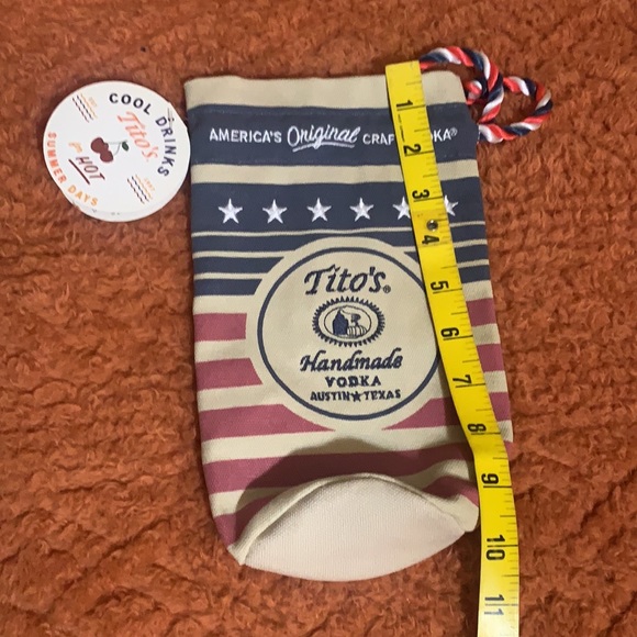 Tito’s handmade vodka bag Cool Drinks for Hot Summer Days Red White & Blue - Picture 8 of 8